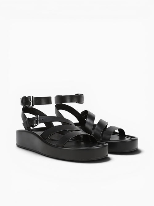 Sosweet Black Leather Black / 5 / M