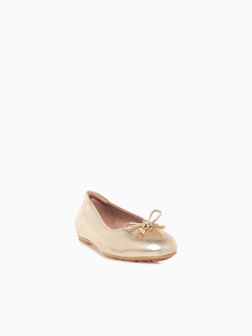Ashlyn Light Champagne Leather Champagne / 5 / M