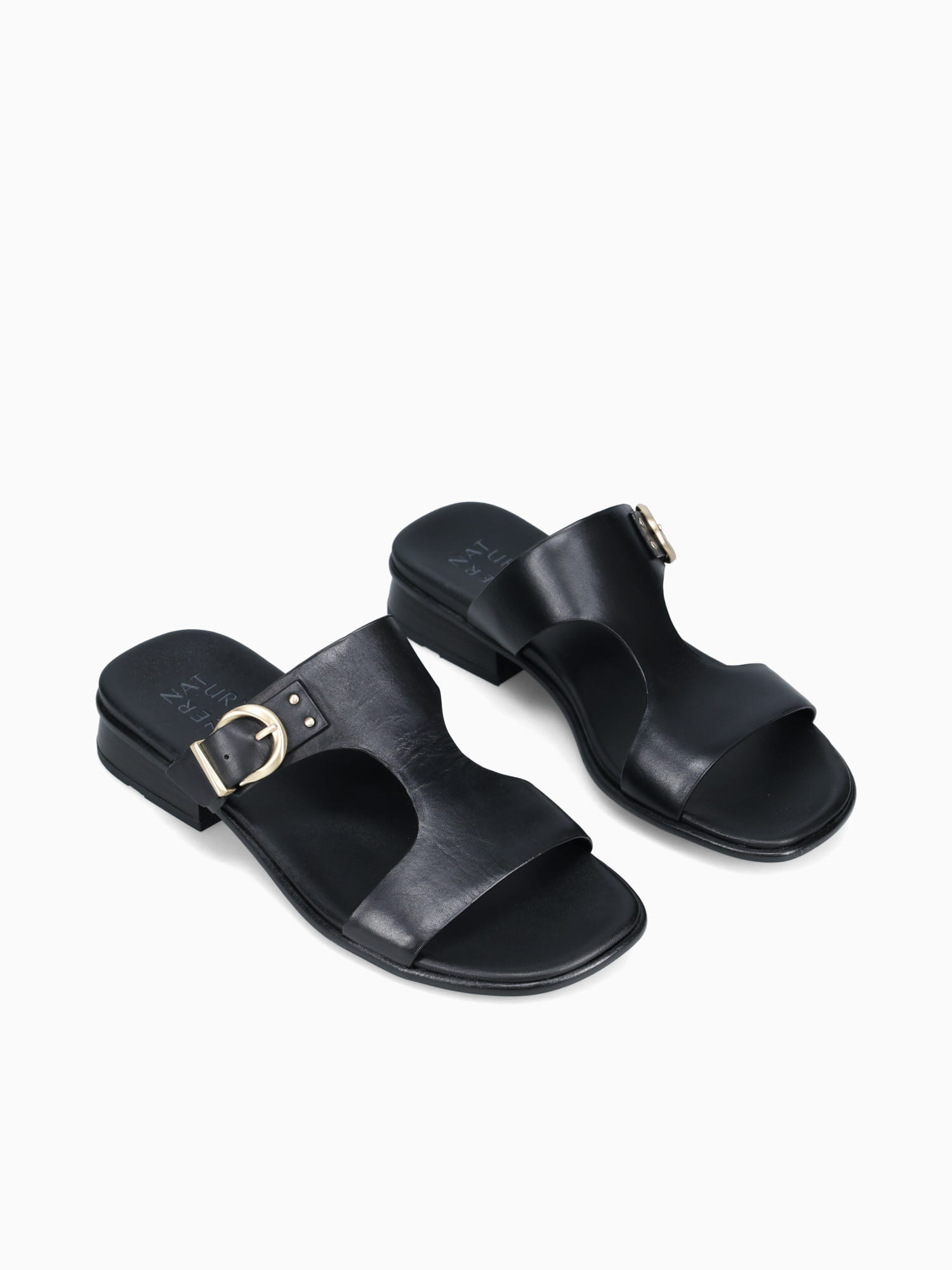 Beach Black Leather Black / 5 / M