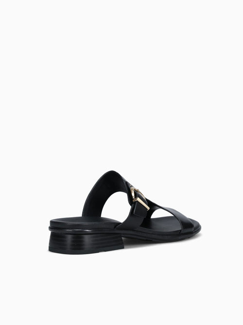 Beach Black Leather Black / 5 / M