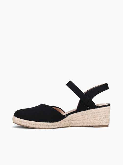 Pilar Black Canvas Black / 5 / M