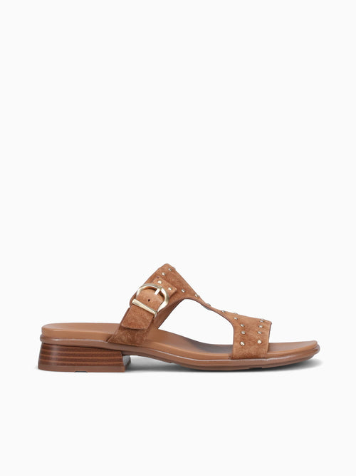 Beachstud Walnutwake Leather Brown / 5 / M