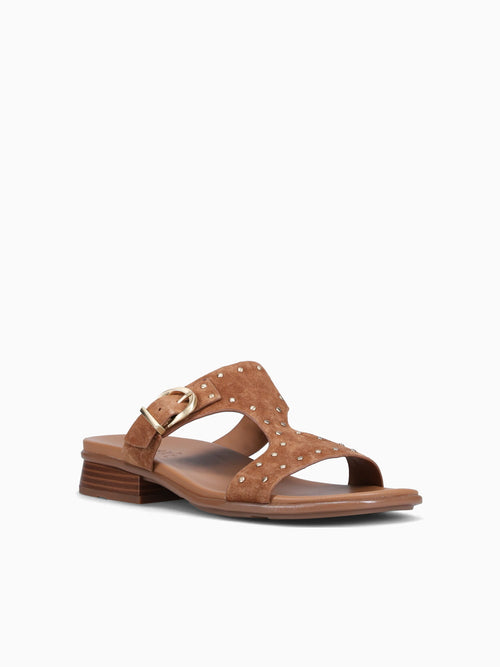Beachstud Walnutwake Leather Brown / 5 / M