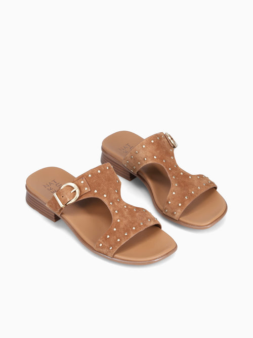 Beachstud Walnutwake Leather Brown / 5 / M