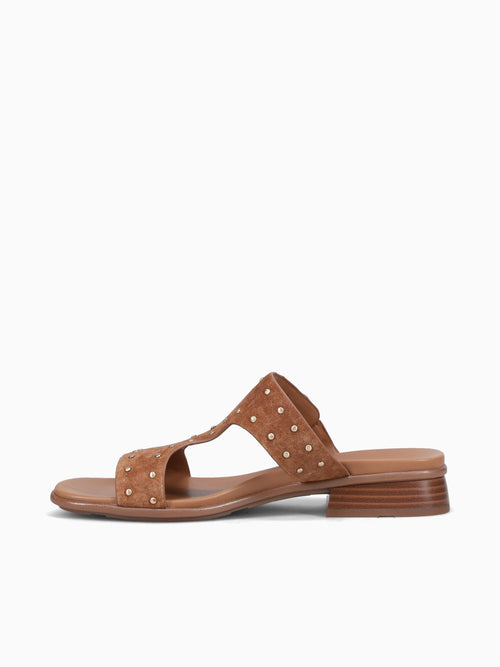 Beachstud Walnutwake Leather Brown / 5 / M
