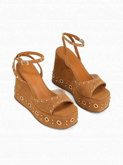 Hamleigh Tan Gold suede Tan / 5 / M