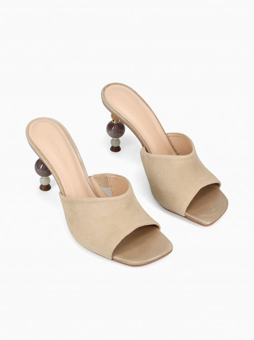 Isolde Tortilha Suede Leather Natural / 5 / M