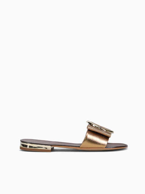 Eleanor Bronze Cristal Leather Bronze / 5 / M