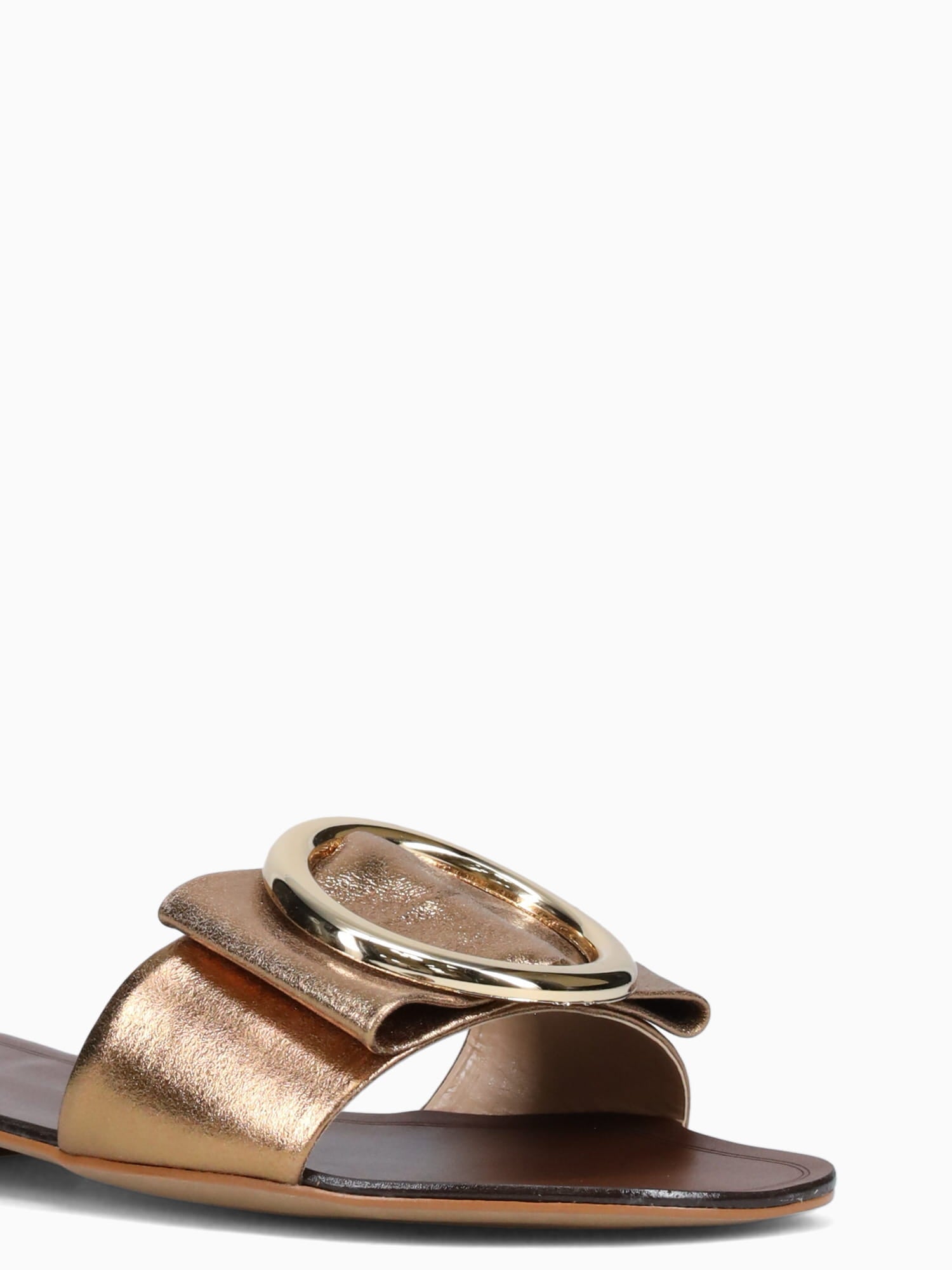 Eleanor Bronze Cristal Leather Bronze / 5 / M