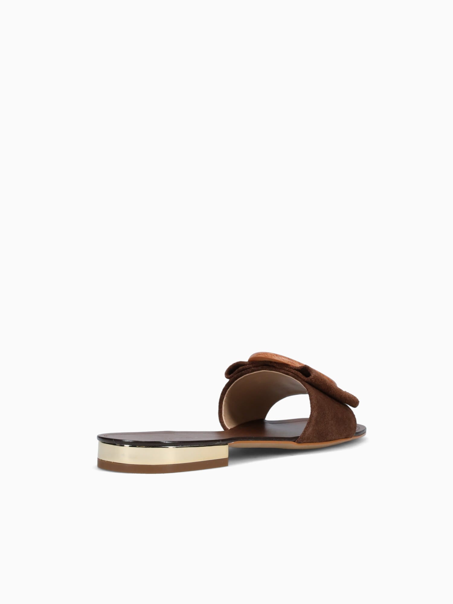 Eleanor Brownie Suede Leather Brown / 5 / M