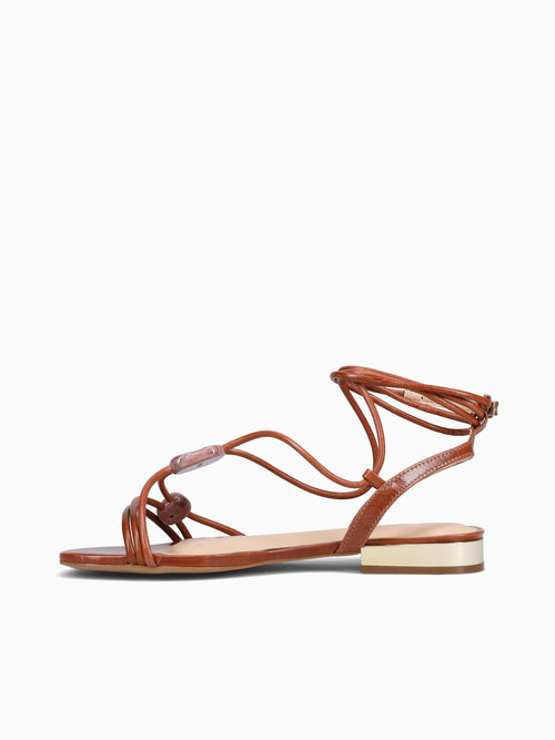 Aveline Cognac Torino Leather Tan / 5 / M