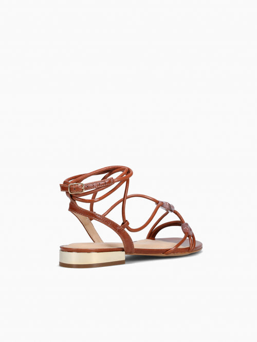 Aveline Cognac Torino Leather Tan / 5 / M