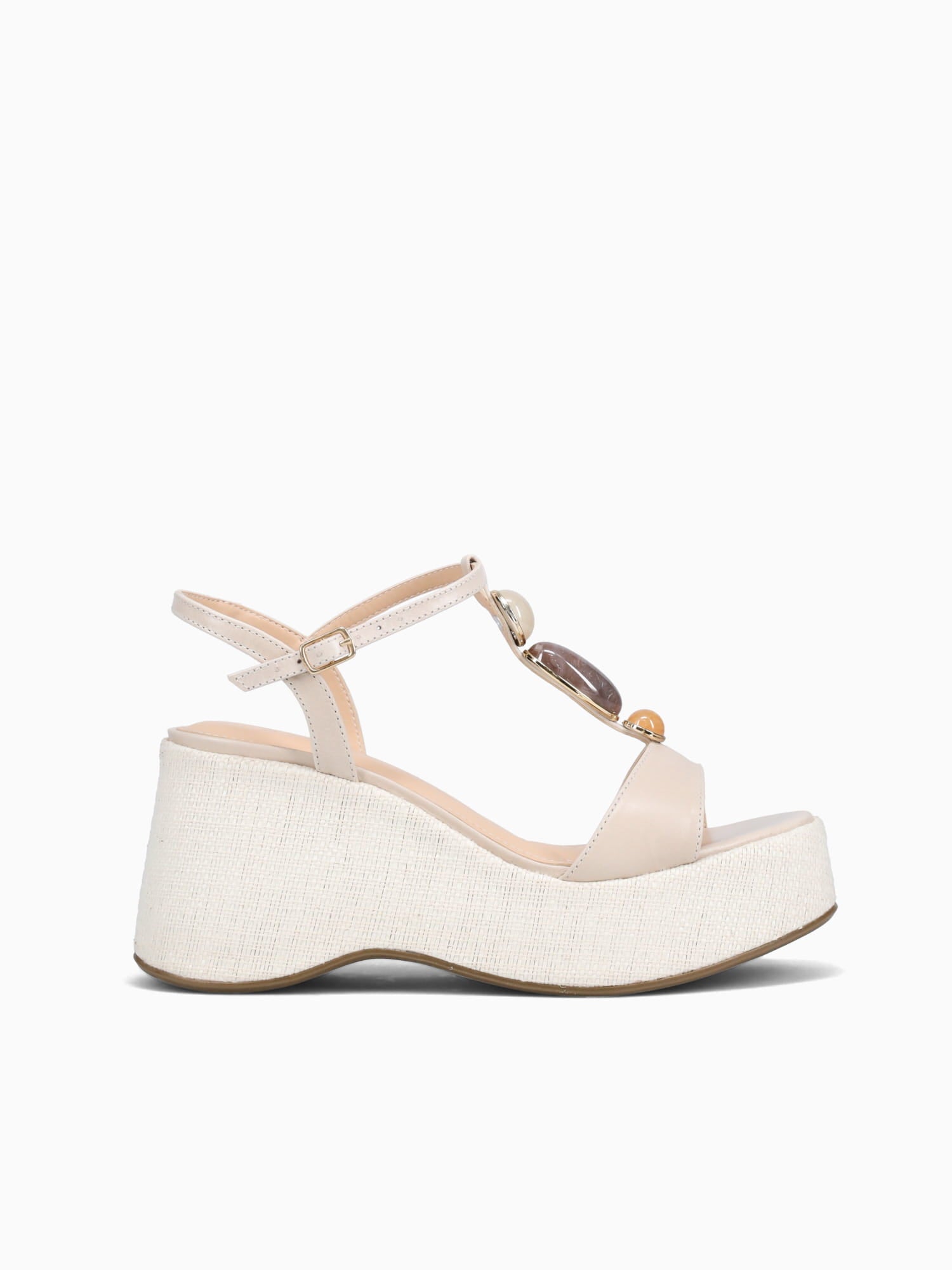 Margery Off White Torino Leather Off White / 5 / M