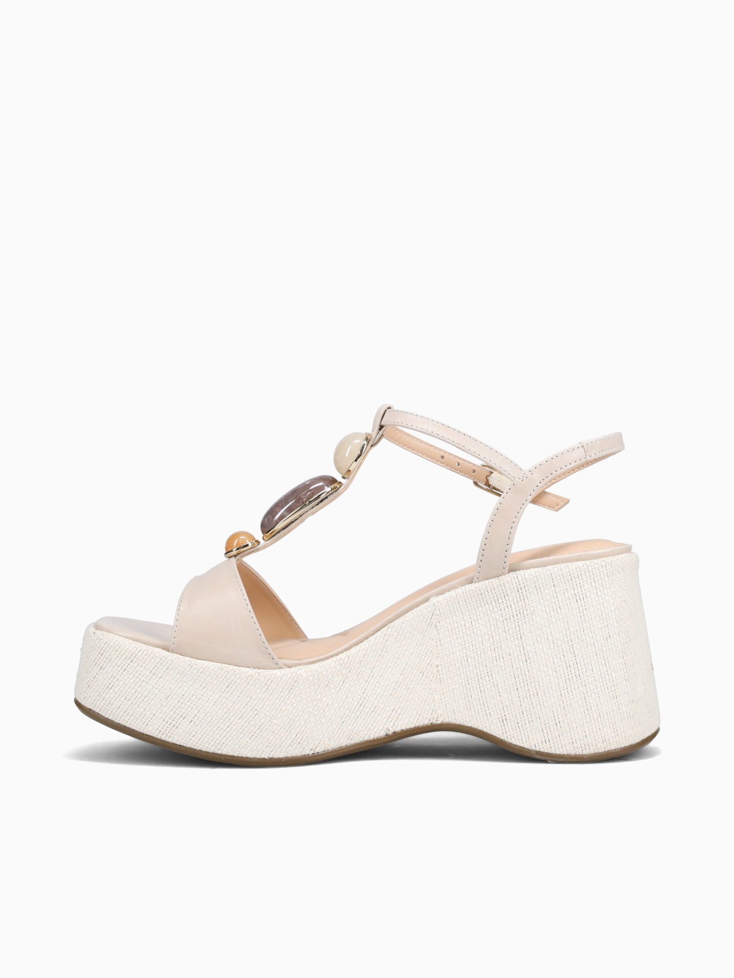 Margery Off White Torino Leather Off White / 5 / M