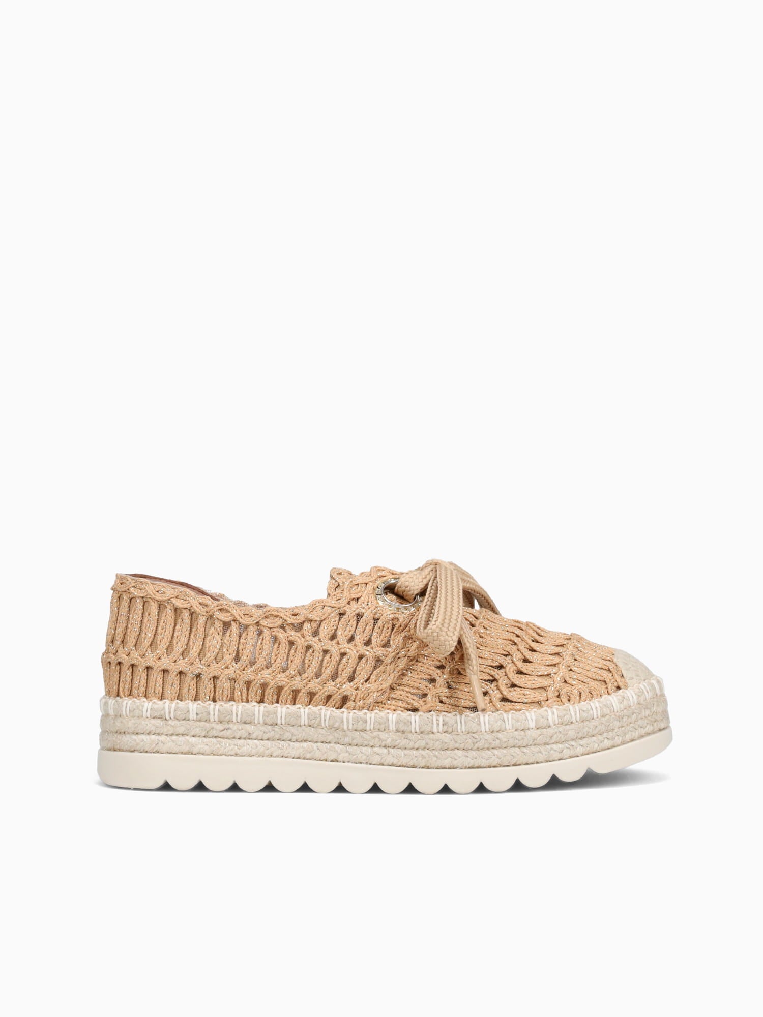 Eleini Beige Hilo Brilhoso Beige / 5 / M