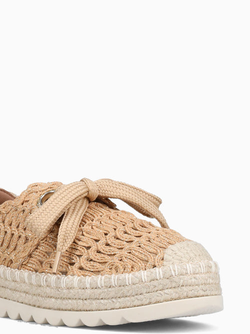 Eleini Beige Hilo Brilhoso Beige / 5 / M