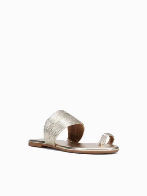 Leonori Ouro Light Metallic Gold / 5 / M