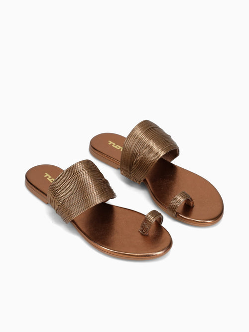 Leonori Bronze Metallic Bronze / 5 / M
