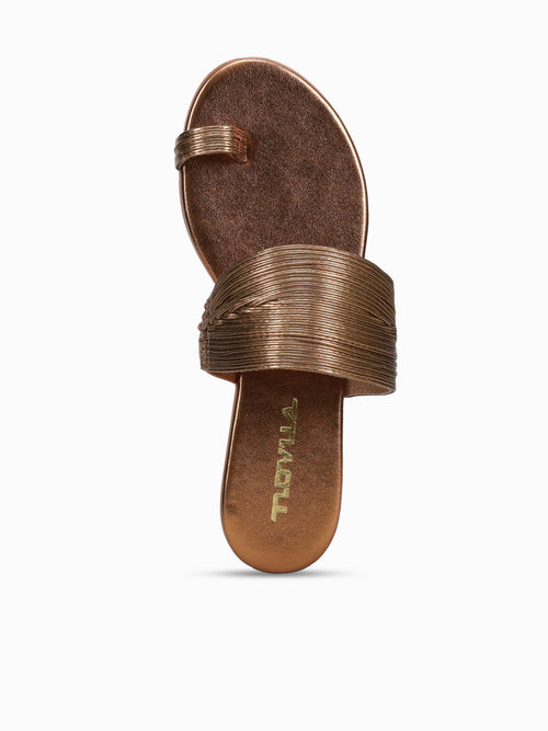 Leonori Bronze Metallic Bronze / 5 / M