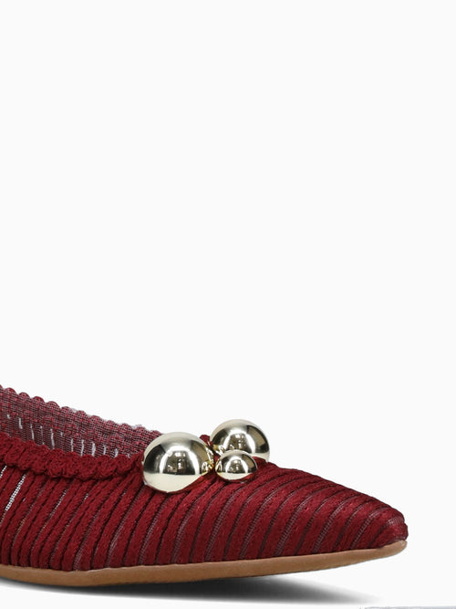 Susan Cabernet Weave Wine / 5 / M