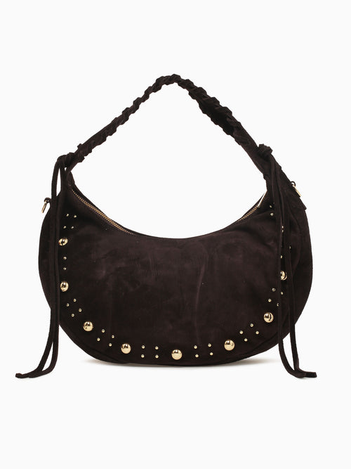 Lunaira Shoulder Bag Cioccolato Dark Brown