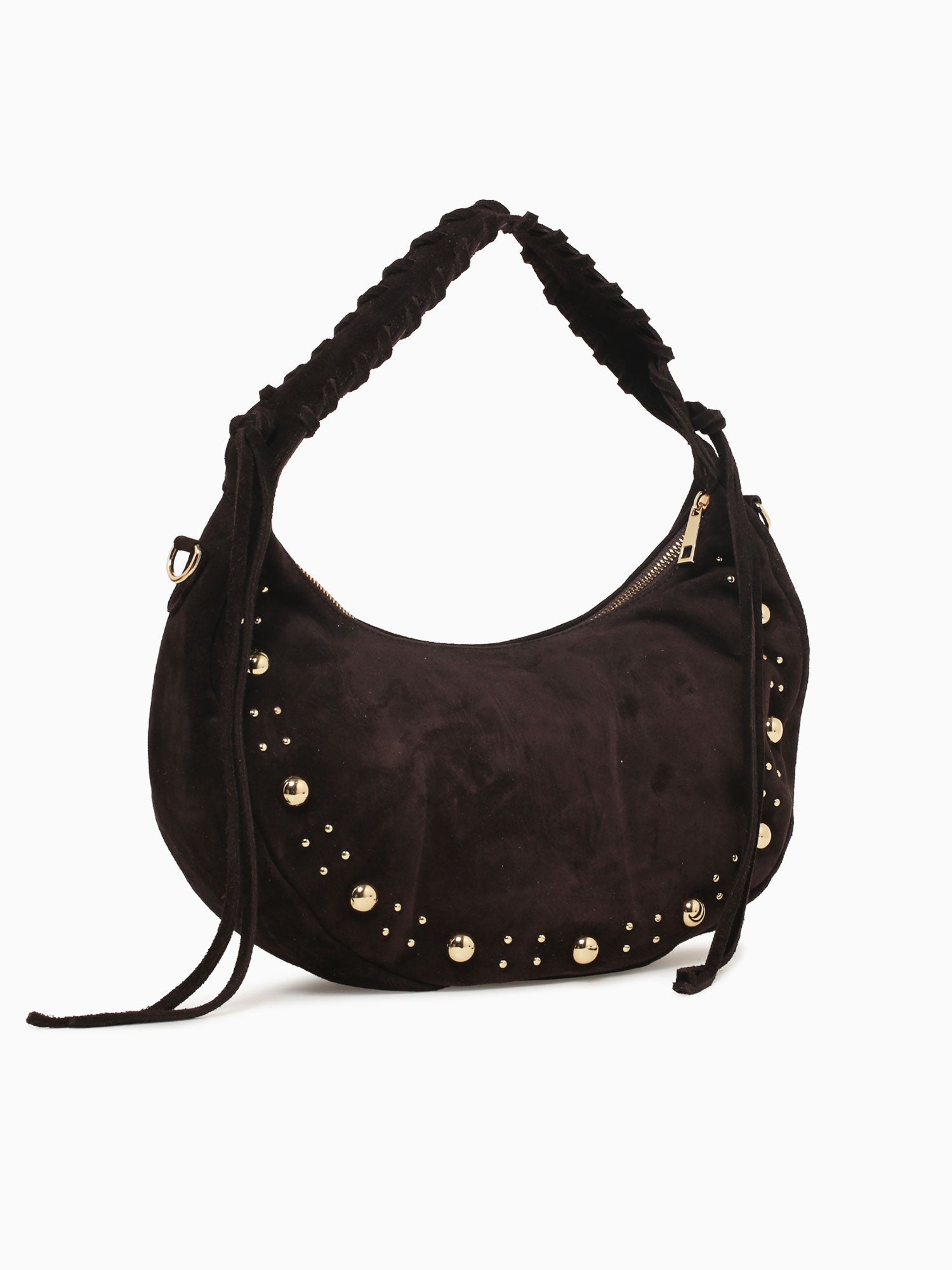 Lunaira Shoulder Bag Cioccolato Dark Brown