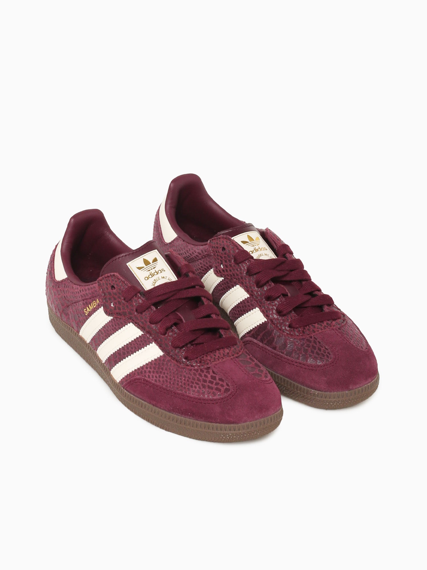 Samba Og W Maroon Cream white leather Brown / 5 / M
