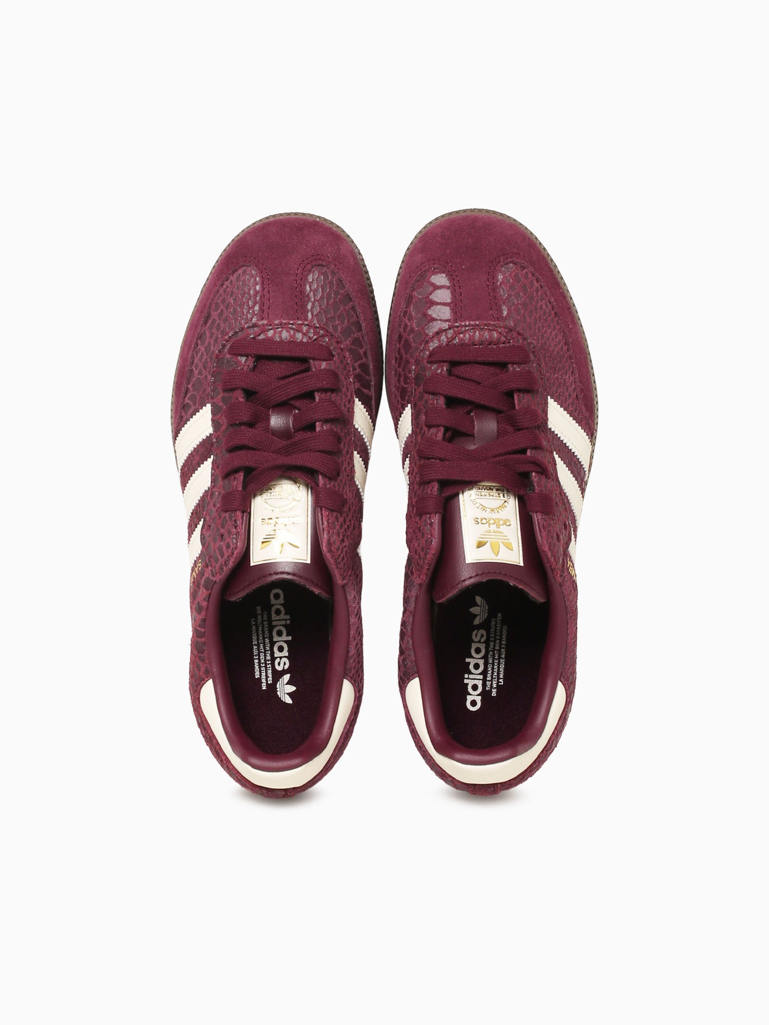 Samba Og W Maroon Cream white leather Brown / 5 / M