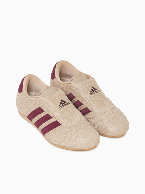 Taekwondo W Khaki Marron leather Beige / 5 / M