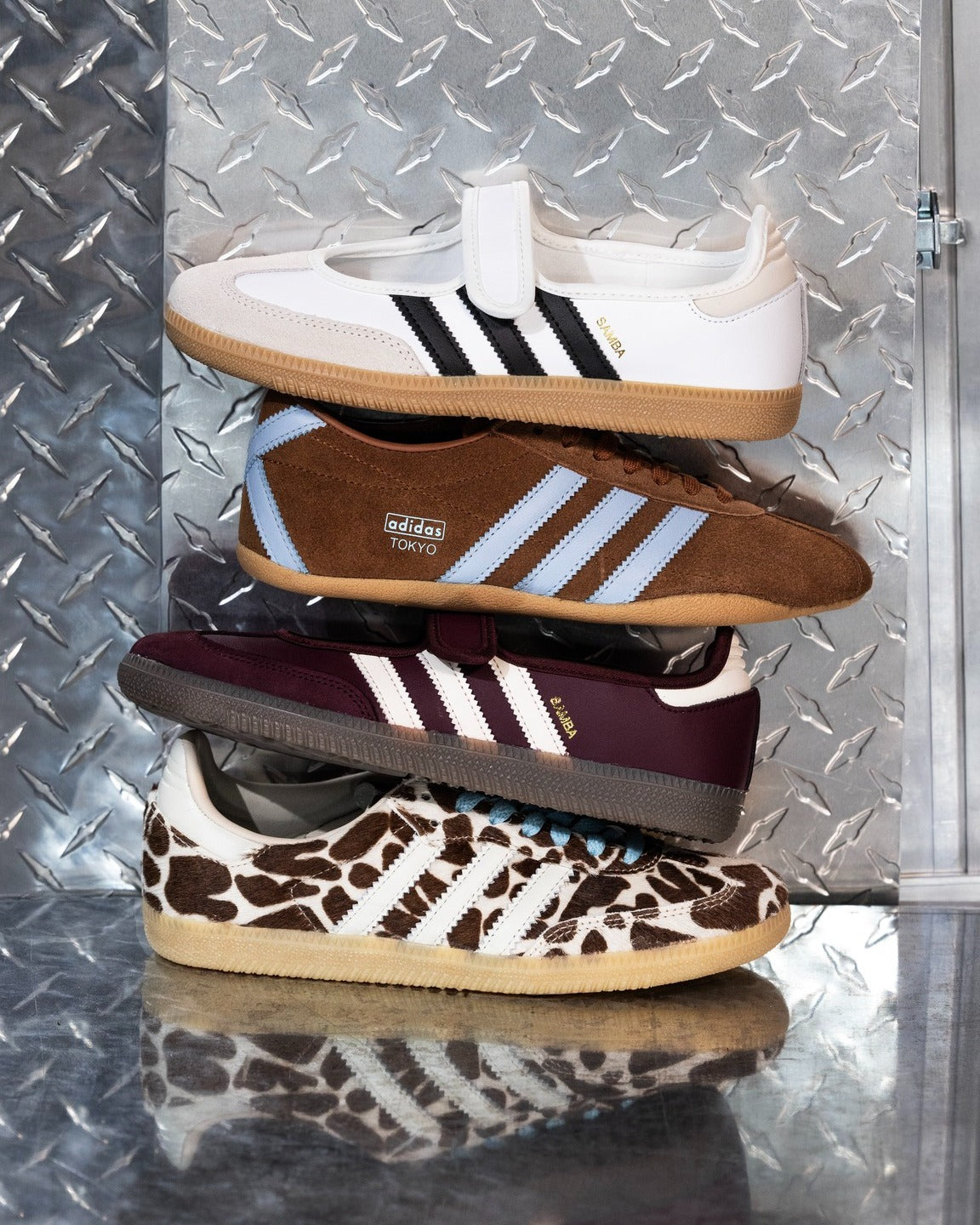 Samba Jane W Maroon Cream