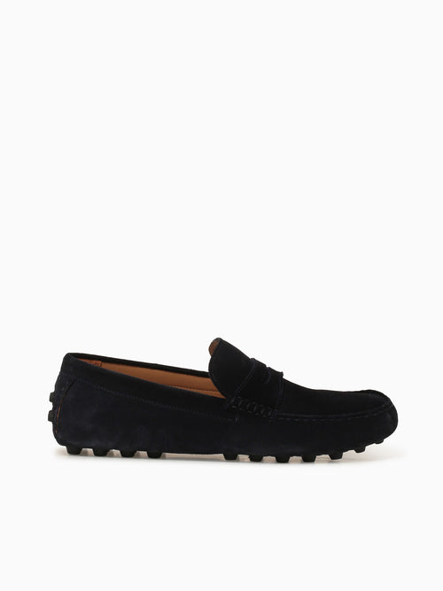 3185 Abisso Suede Navy / 40 / M