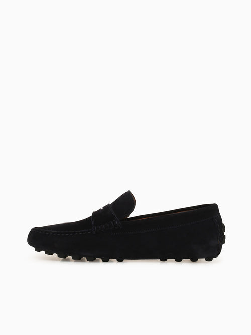 3185 Abisso Suede Navy / 40 / M