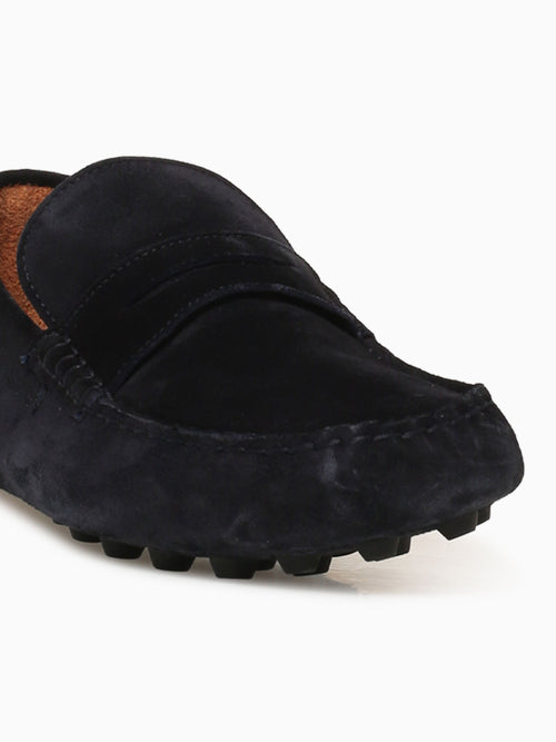 3185 Abisso Suede Navy / 40 / M