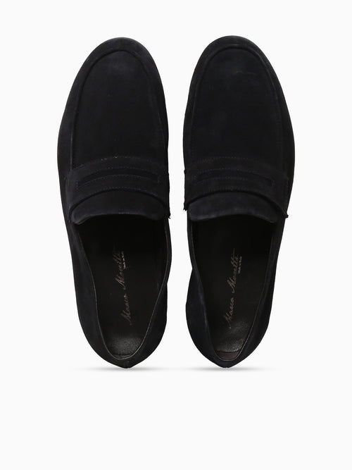 40233 Abisso Suede Navy / 40 / M