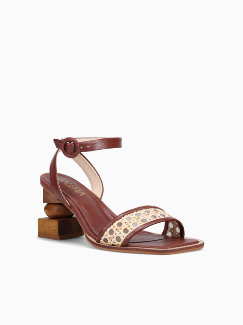 Amelie Wood Napa Brown / 5 / M