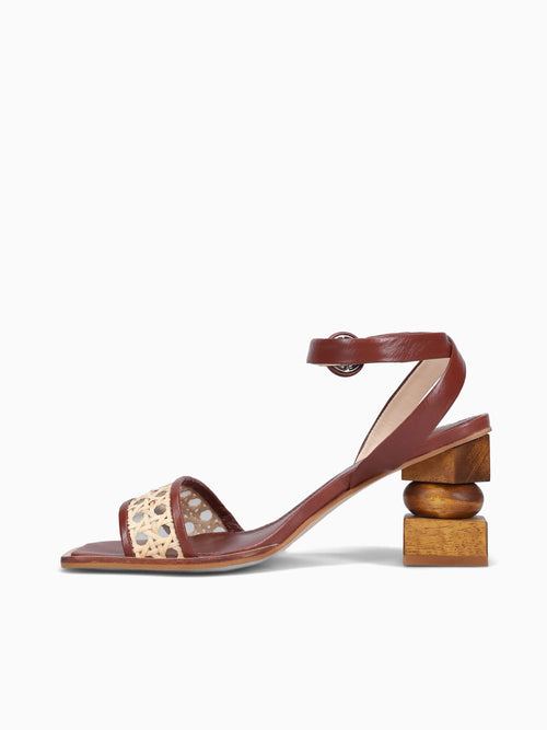Amelie Wood Napa Brown / 5 / M