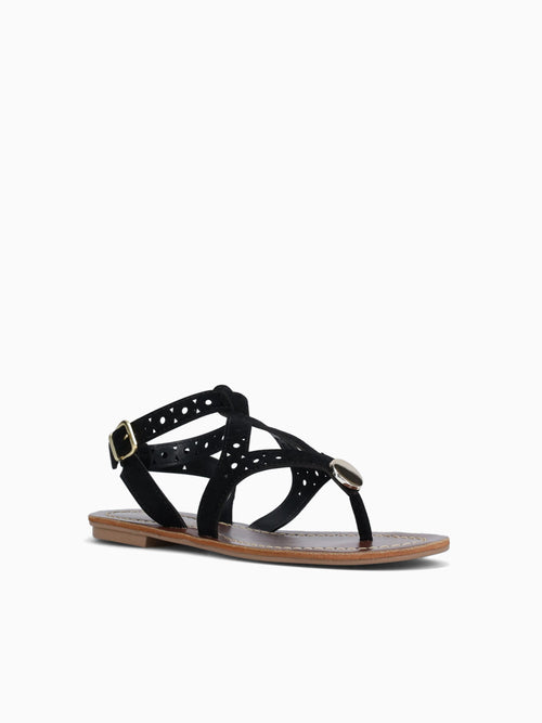 Ella Mae Black Suede Black / 5 / M