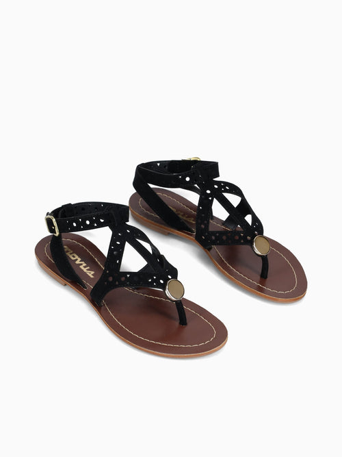 Ella Mae Black Suede Black / 5 / M
