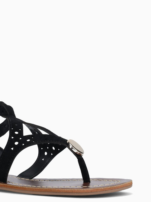 Ella Mae Black Suede Black / 5 / M