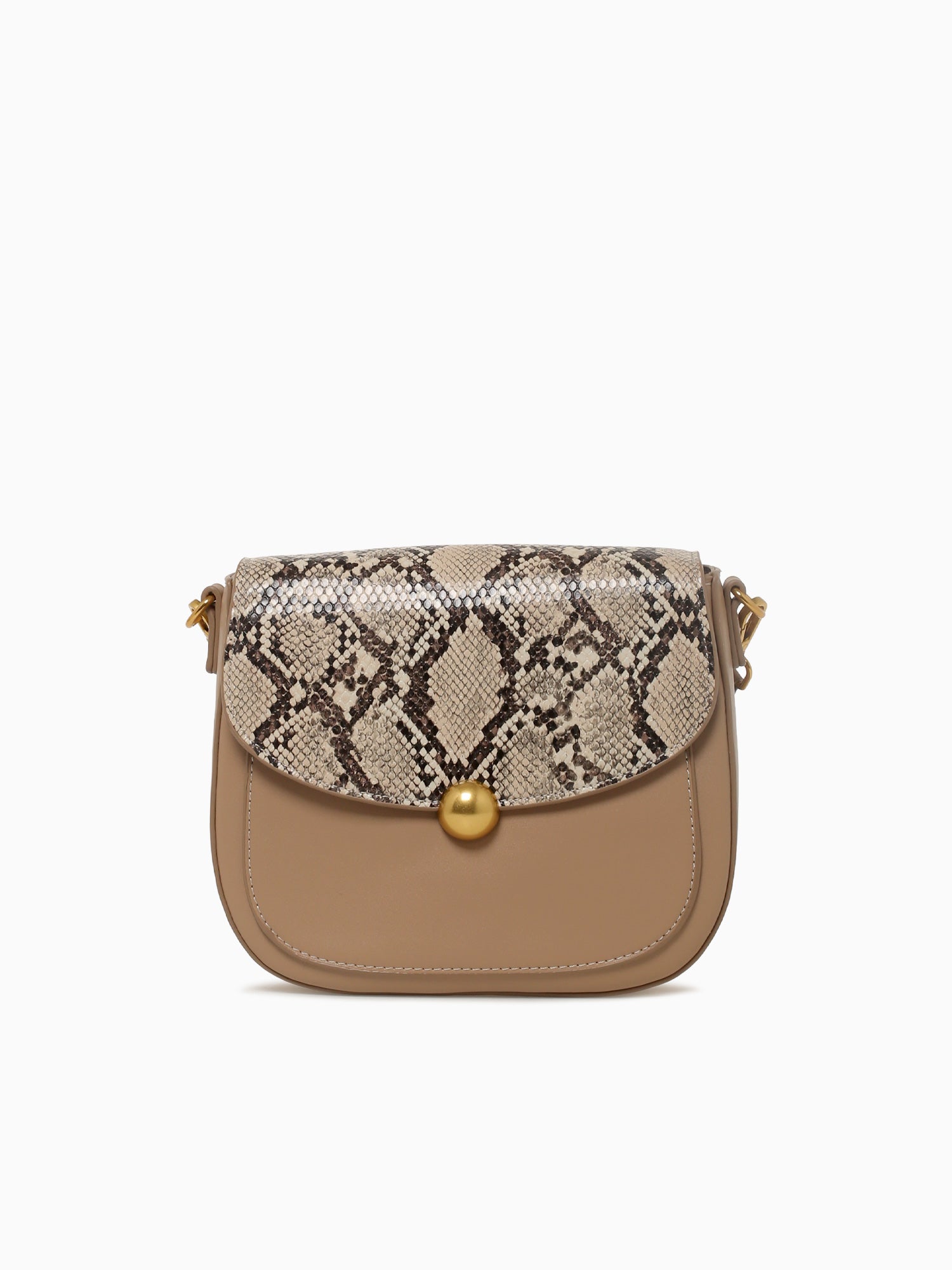 Very Crossbody Snake Taupe Taupe