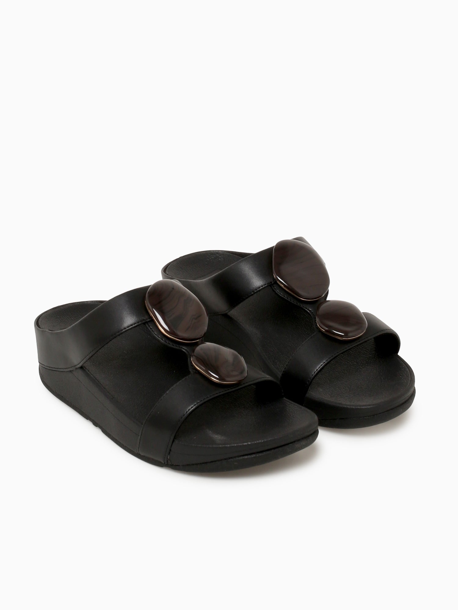 Fino Marbledstone Black Leather Black / 5 / M