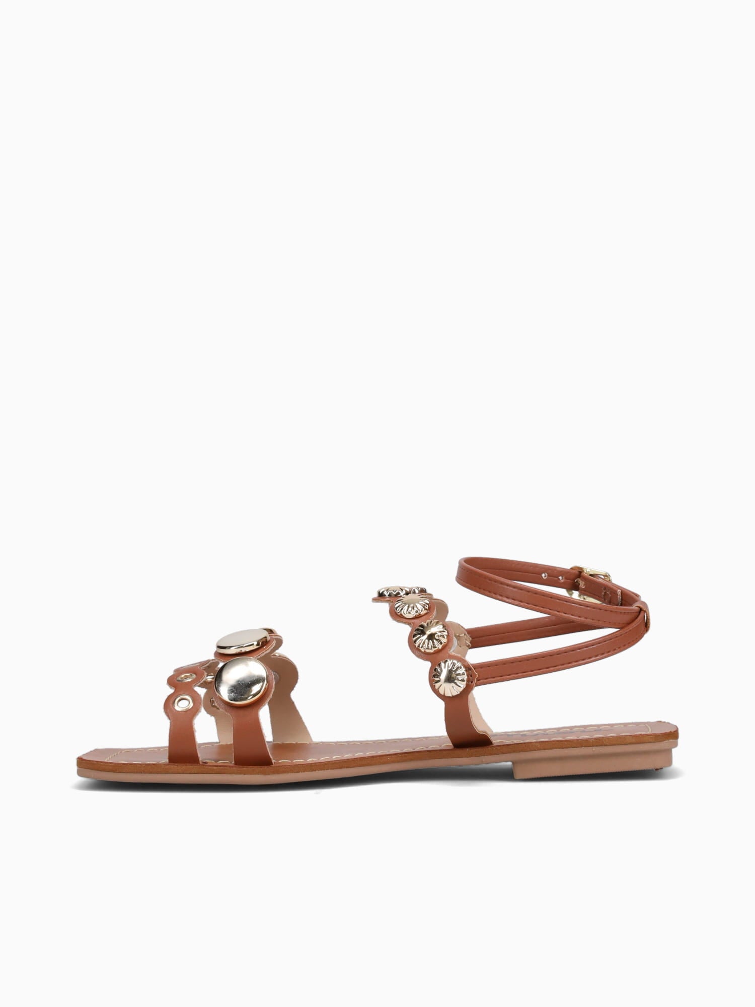 Josie Lynn Caramelo Ouro napa Tan / 5 / M