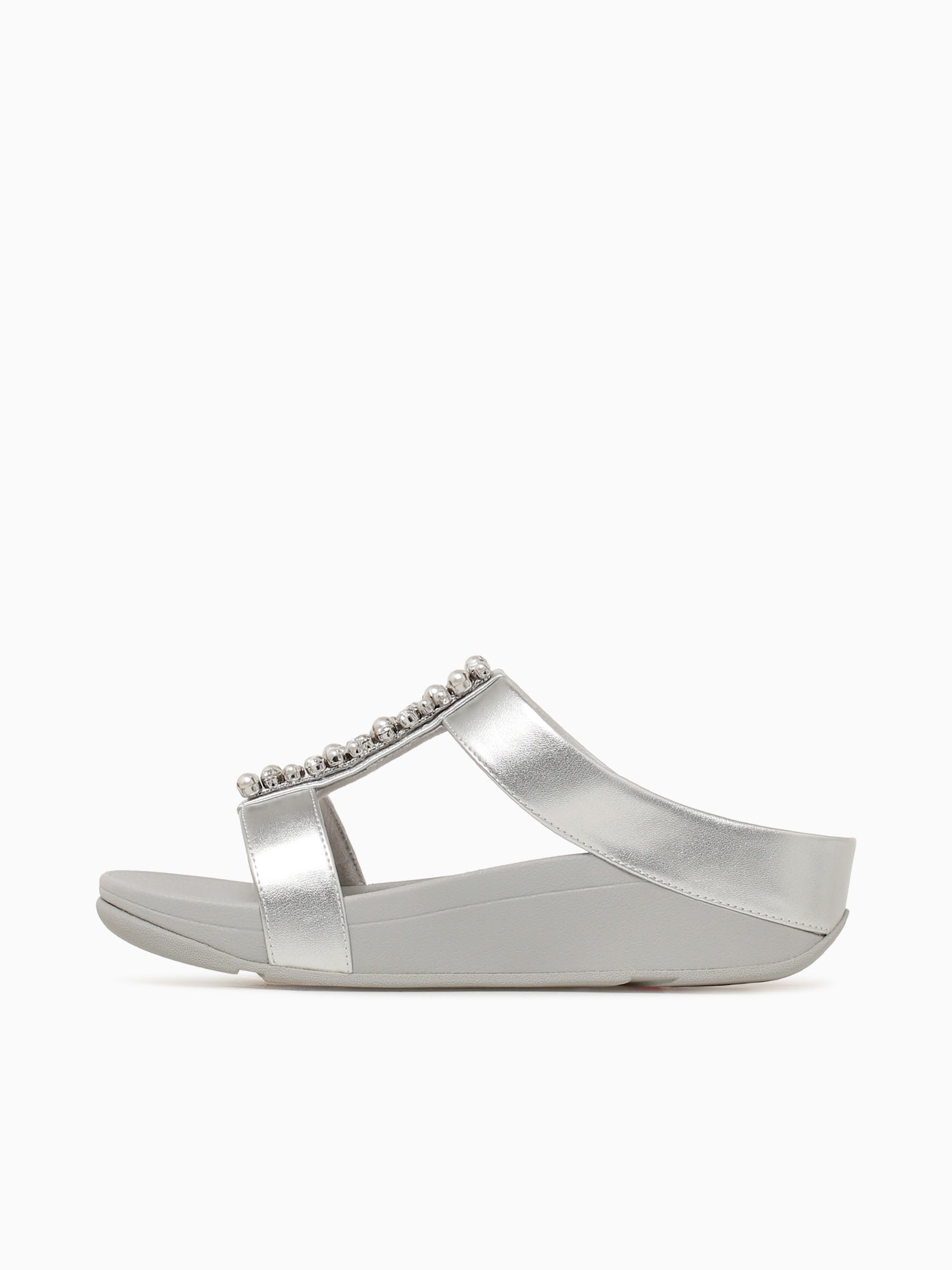 Fino Pearlscrystals Silver Leather Silver / 5 / M