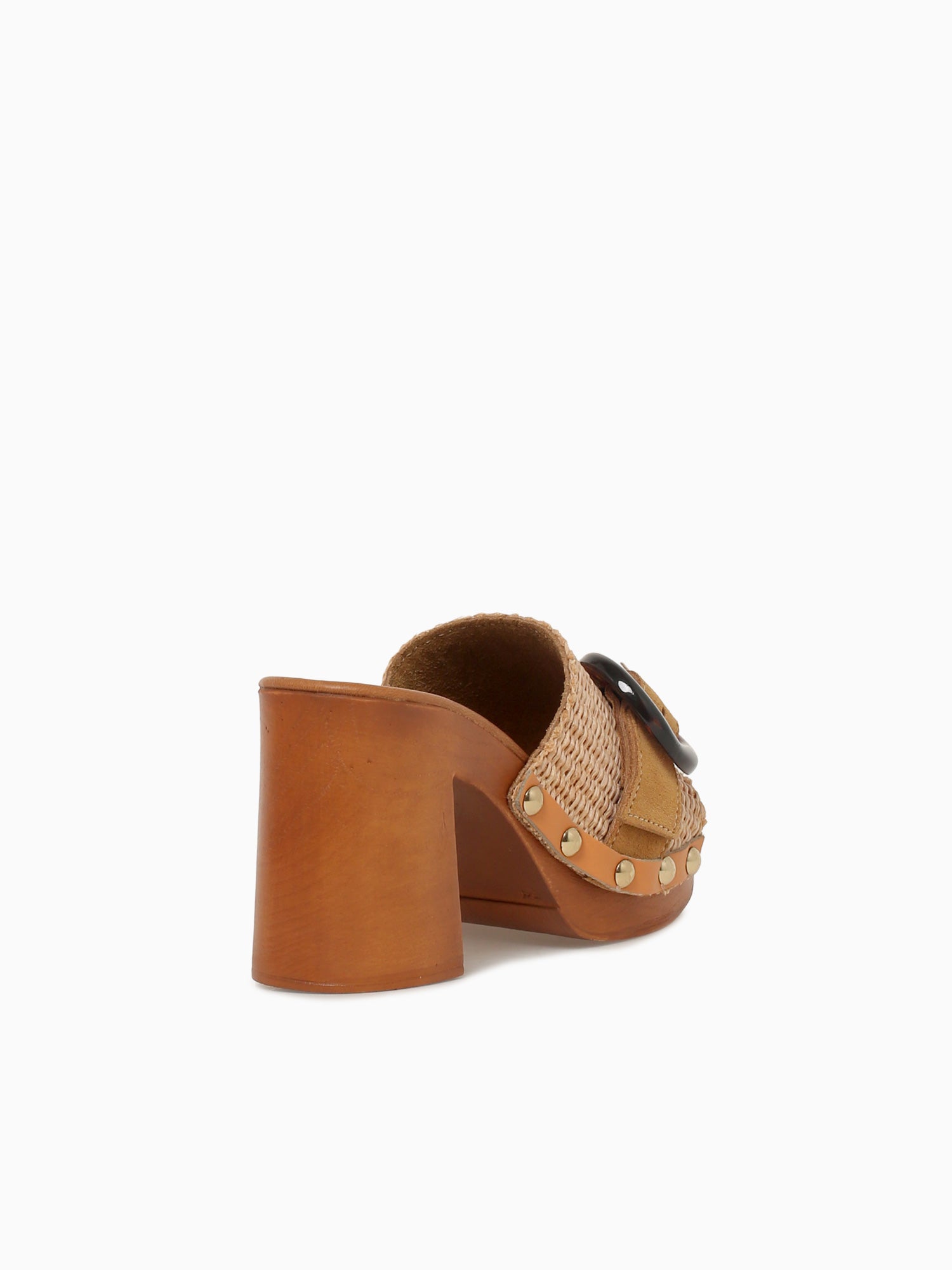 9420 Natural Brandy raffia Suede Natural / 36 / M