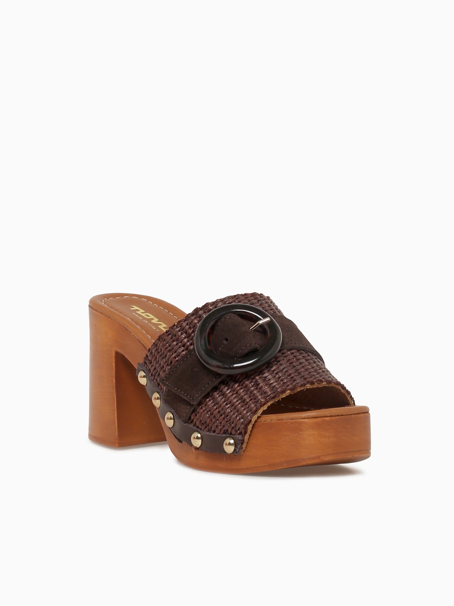 9420 Testa Di Moro Raffia Suede Brown / 36 / M