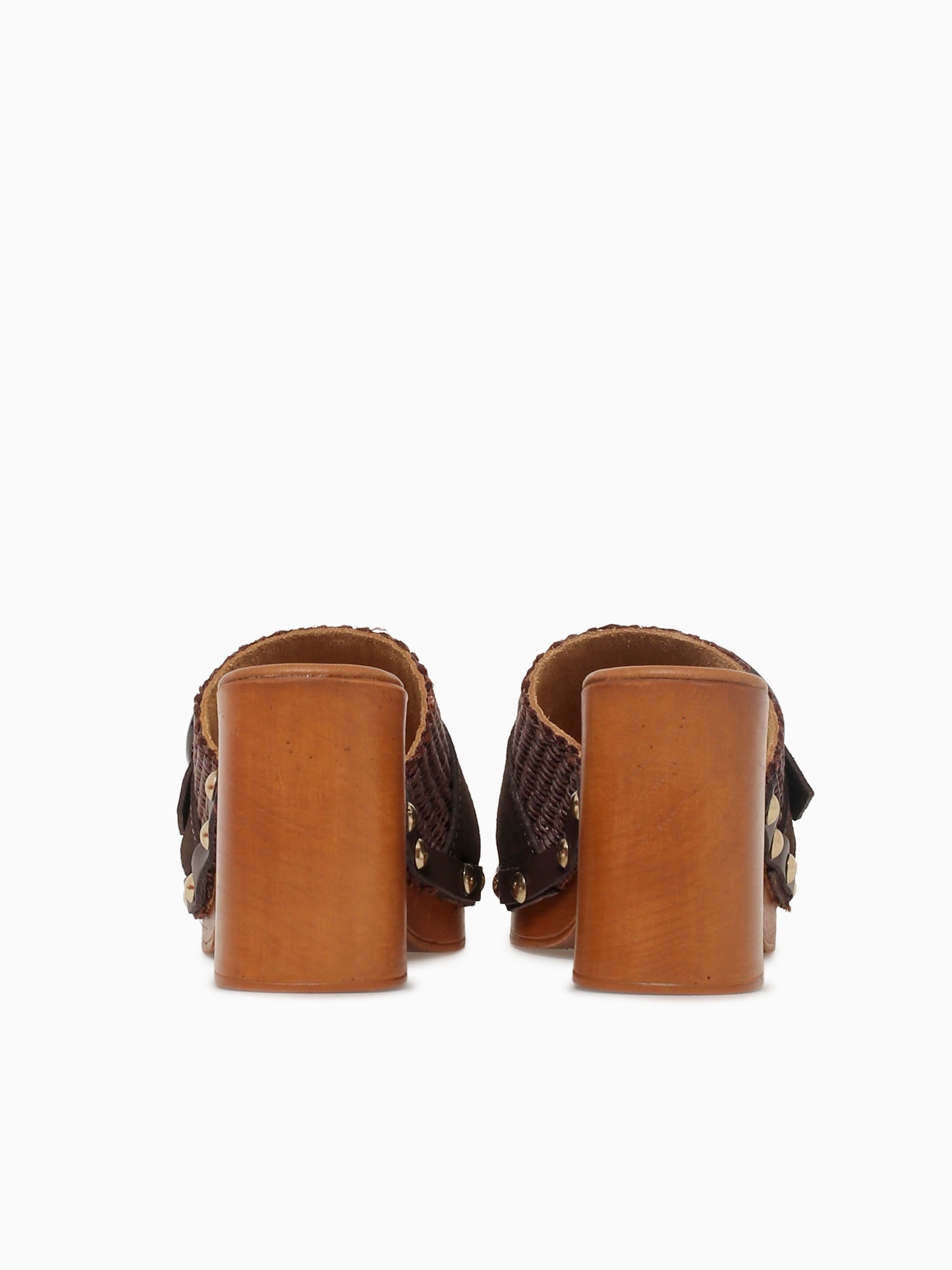 9420 Testa Di Moro Raffia Suede Brown / 36 / M