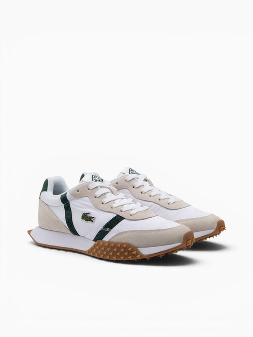 Lspin Evo Wht Dk green sd Mesh