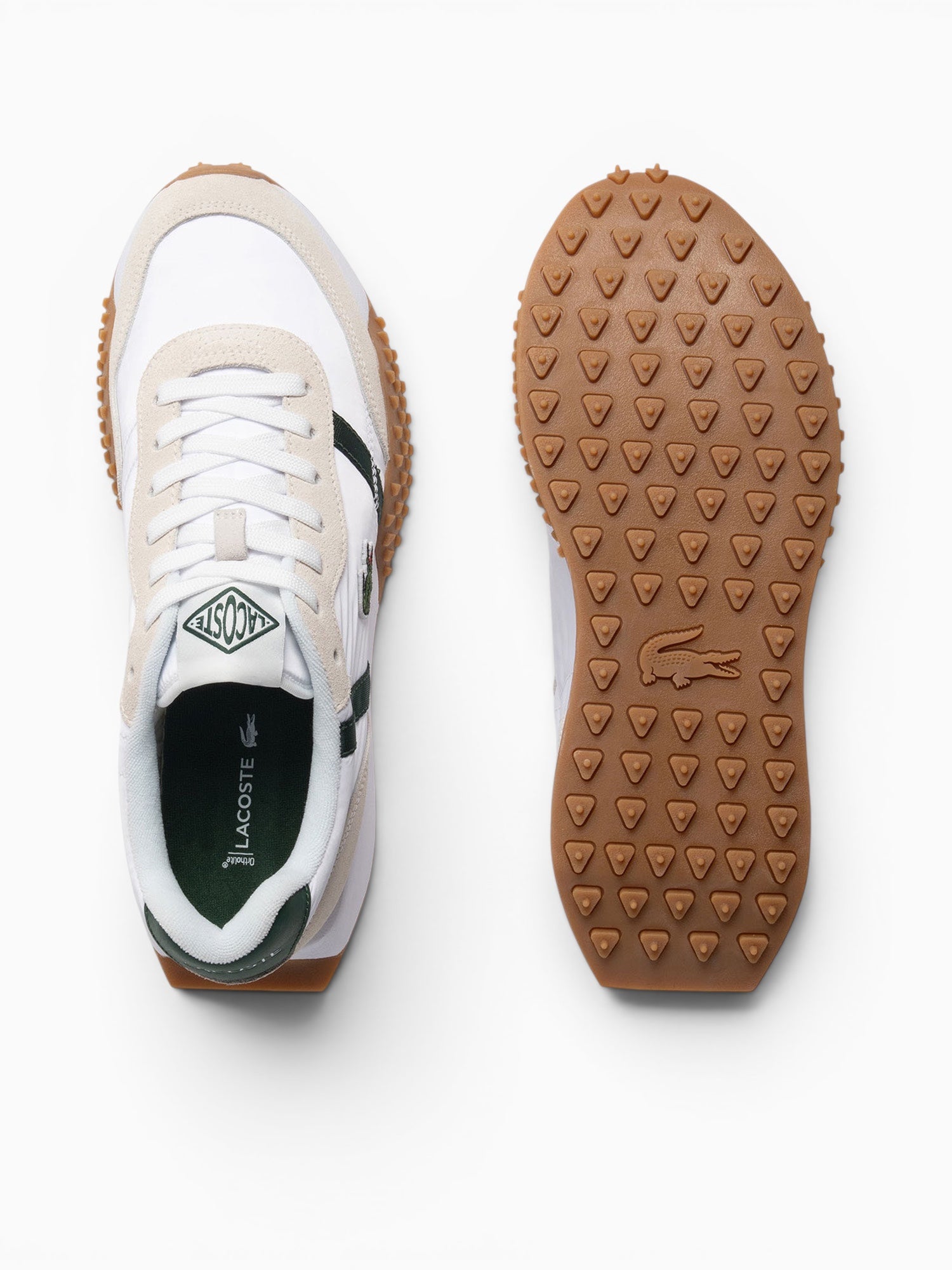 Lspin Evo Wht Dk green sd Mesh