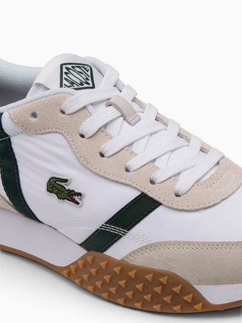 Lspin Evo Wht Dk green sd Mesh