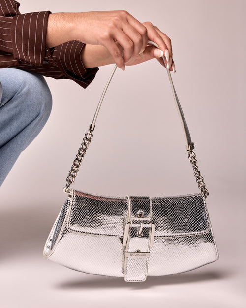 Yanira Shoulder Bag Silver
